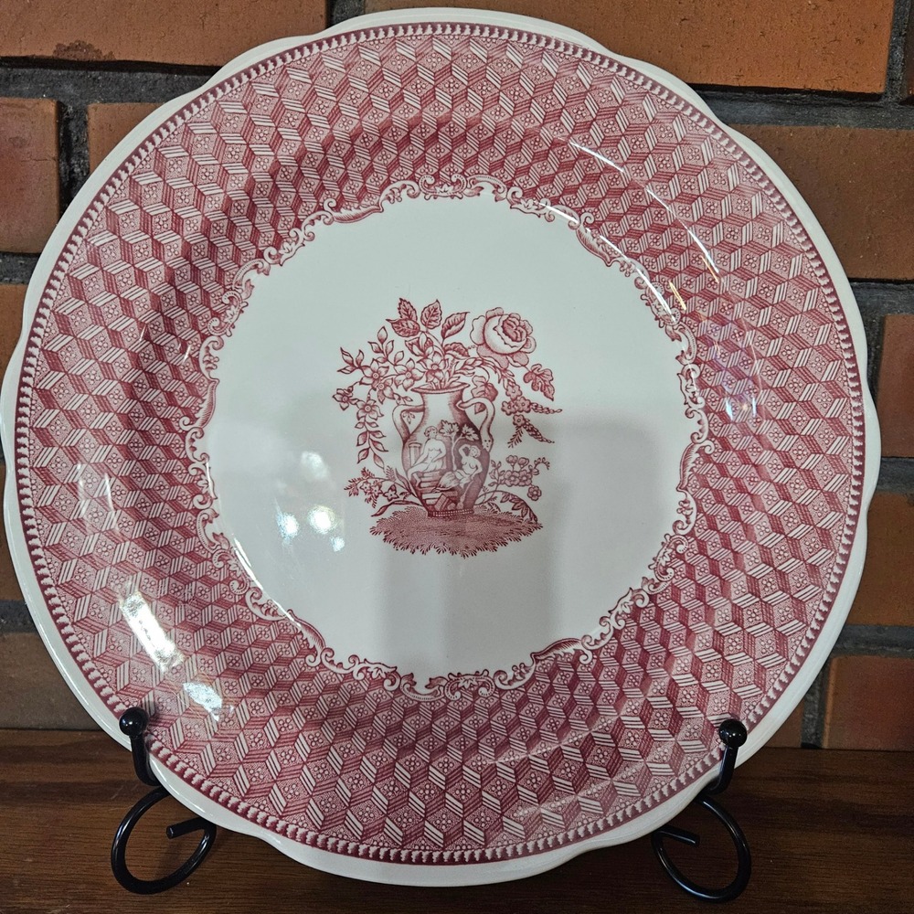 Spode Archive Collection Victorian Series Portland Vase Red 10.25"